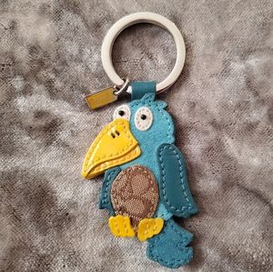 Coach Toucan keychain